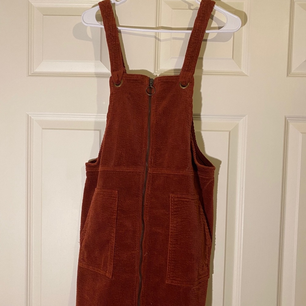 Corduroy mini dress